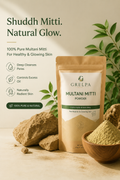 Grelpa Pure Multani Mitti Face Pack – 200g | 100% Natural Fuller's Earth